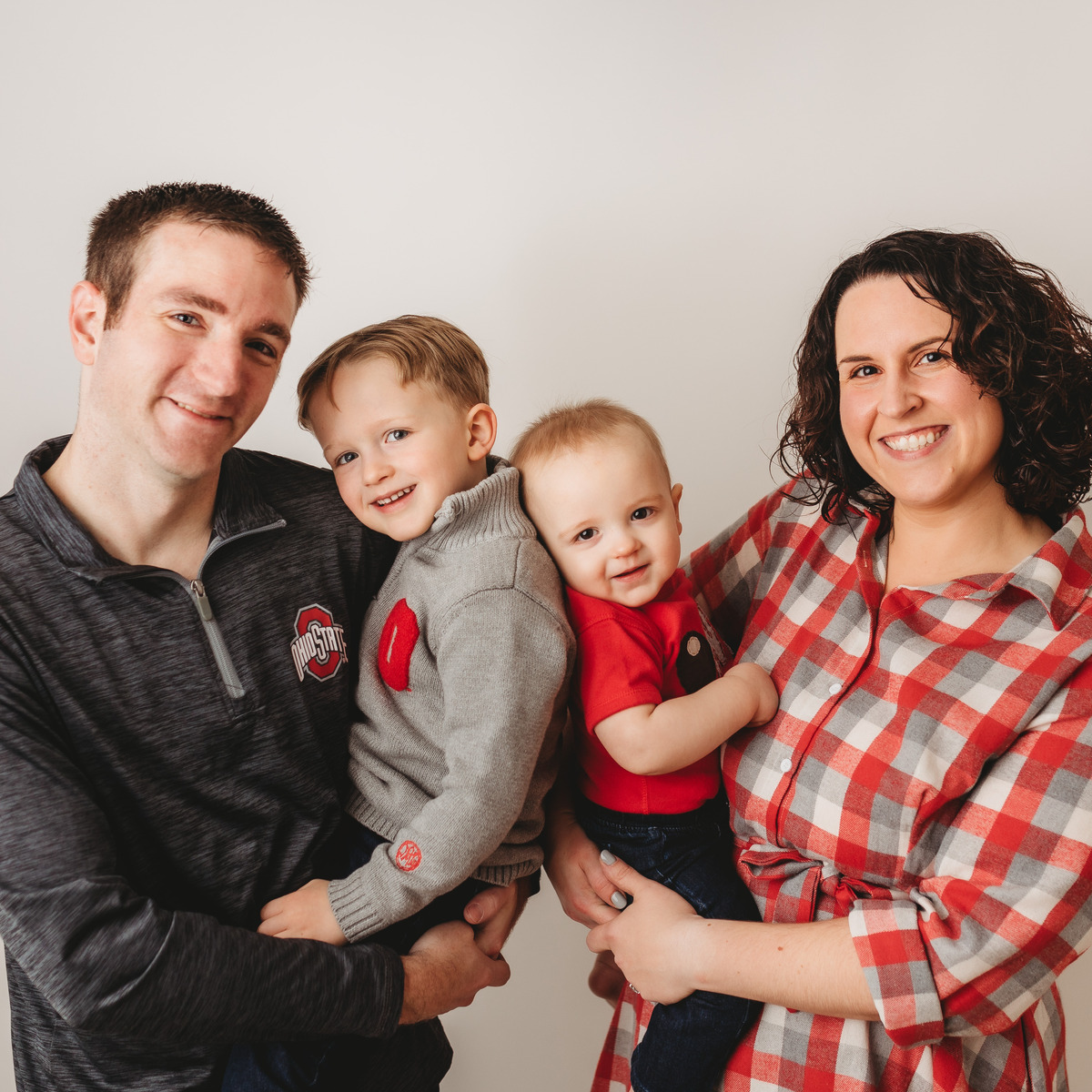 Ryan Bradford with Family